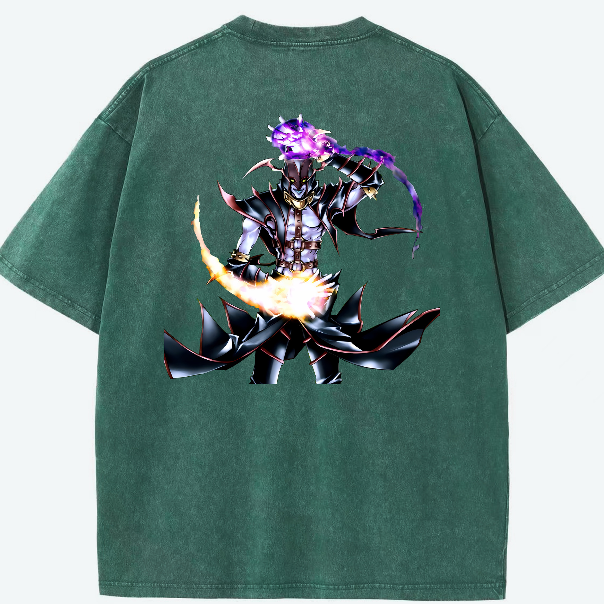 （画像用） 遊☆戯☆王 Yu-Gi-Oh! 綿100% ヴィンテージ風 半袖Tシャツ（背面プリント）